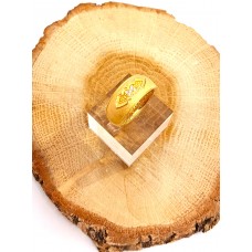 Δαχτυλίδι Χρυσό Γυναικείο 18K ματ με διαμάντια (RI538)